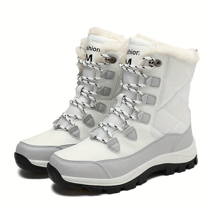 Women’s Winter Snow Boots – Warm Fleece-Lined, Durable Outdoor Footwear