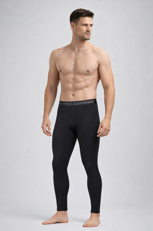 Men’s Thermal Fleece Leggings – Warm Winter Base Layer