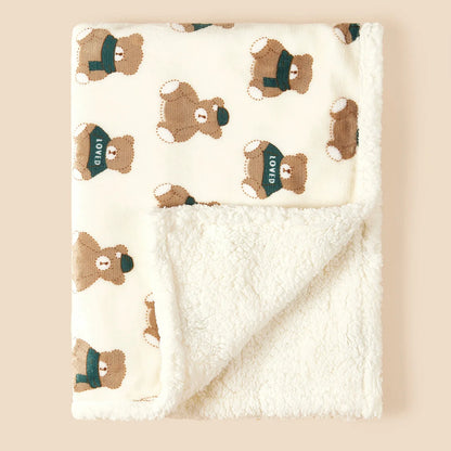 Winter Baby Fleece Blanket – Ultra Soft & Warm for Newborns