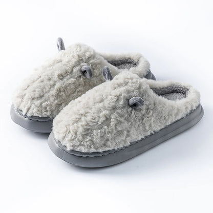 Women’s Winter Furry Slippers – Warm Non-Slip Plush House Shoes