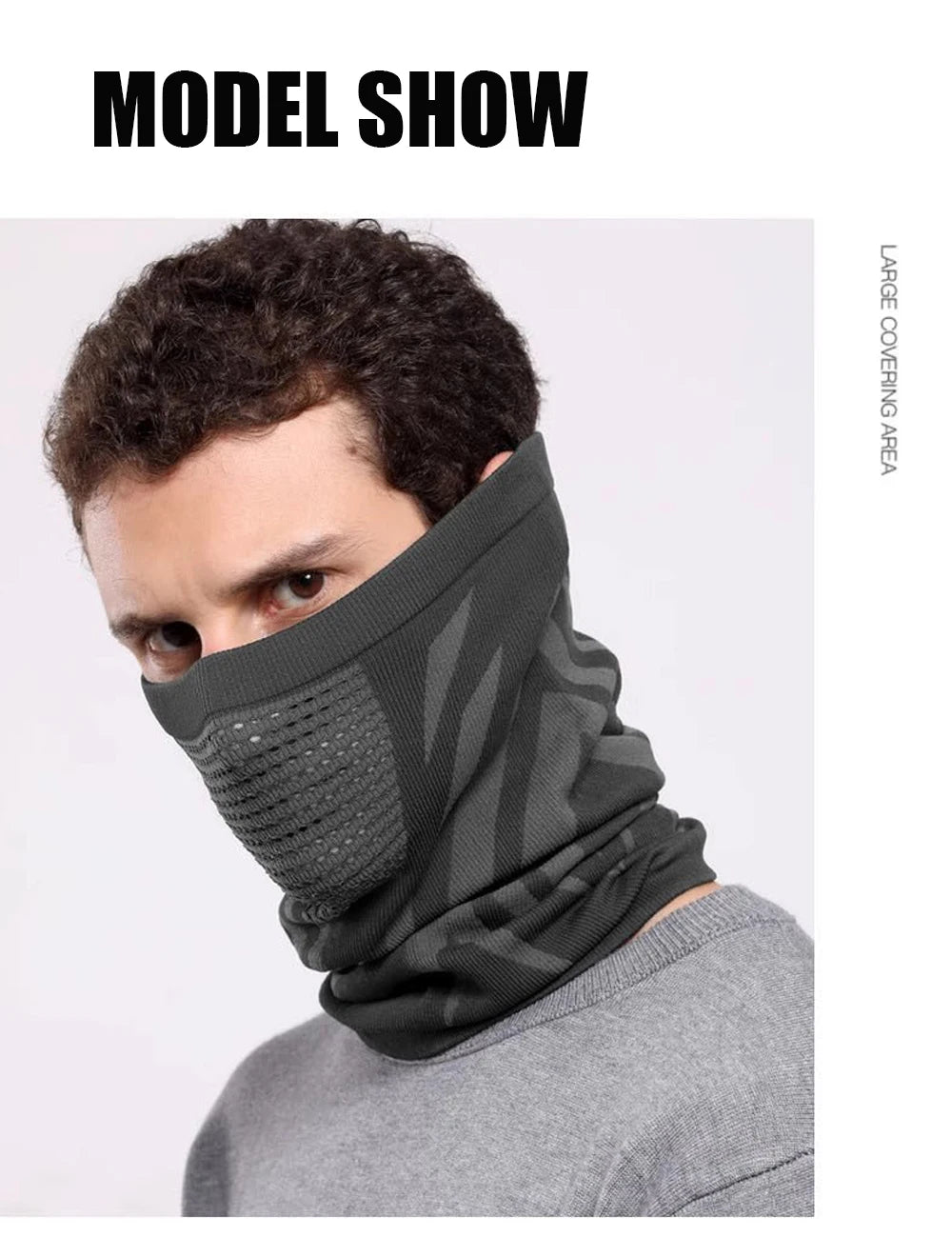 Unisex Winter Ski Mask – Breathable Half Face Outdoor Mask