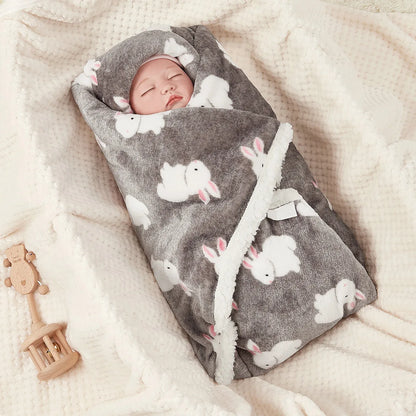 Winter Baby Fleece Blanket – Ultra Soft & Warm for Newborns