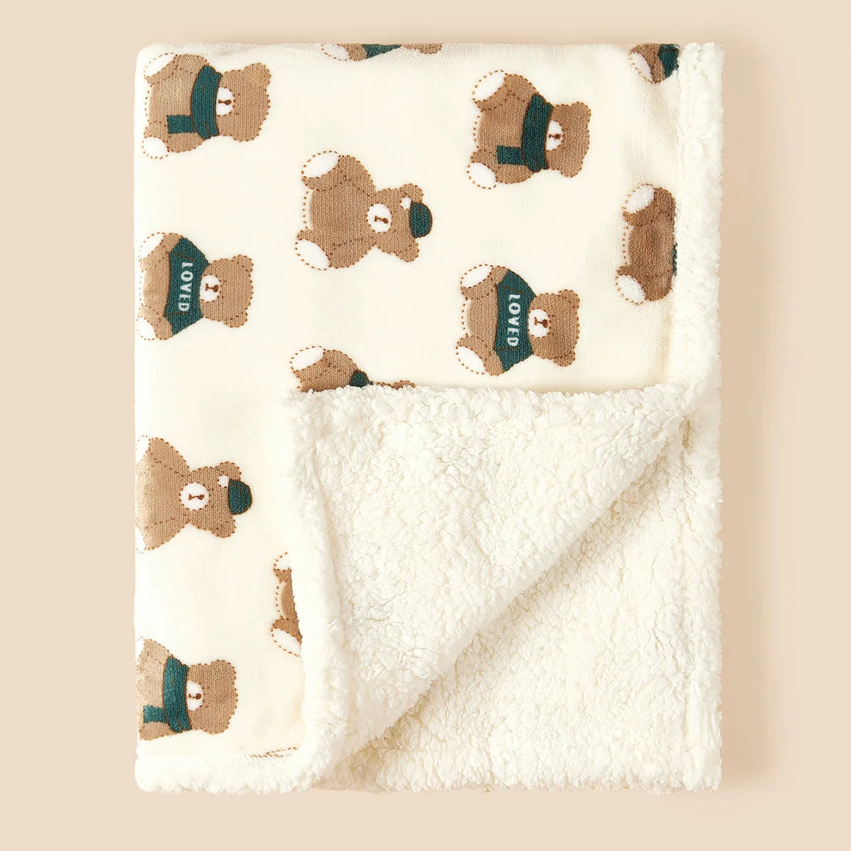 Winter Baby Fleece Blanket – Ultra Soft & Warm for Newborns