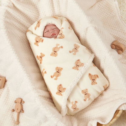 Winter Baby Fleece Blanket – Ultra Soft & Warm for Newborns