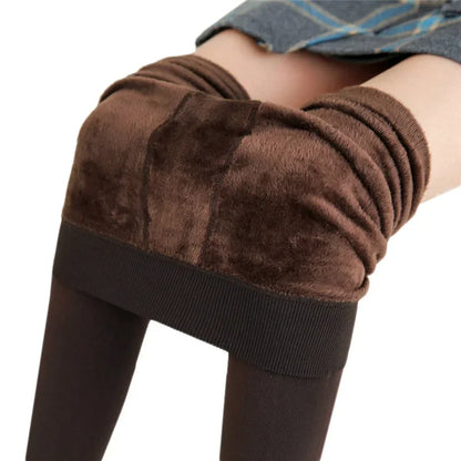 Women’s Winter Leggings – Warm High-Waist Velvet