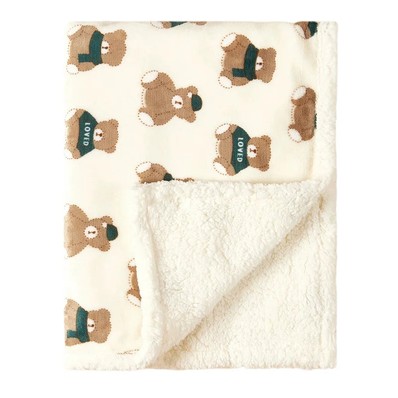 Winter Baby Fleece Blanket – Ultra Soft & Warm for Newborns