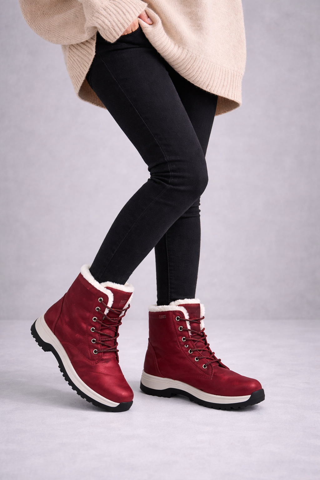 Women’s Winter Snow Boots – Warm Fleece-Lined, Durable Outdoor Footwear