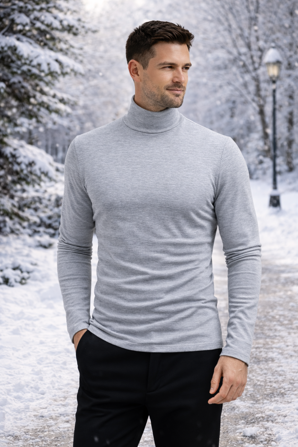 Men’s Winter Thermal Shirt – Long Sleeve Base Layer