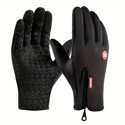 Unisex Winter Gloves – Warm Non-Slip Touchscreen Outdoor Gloves