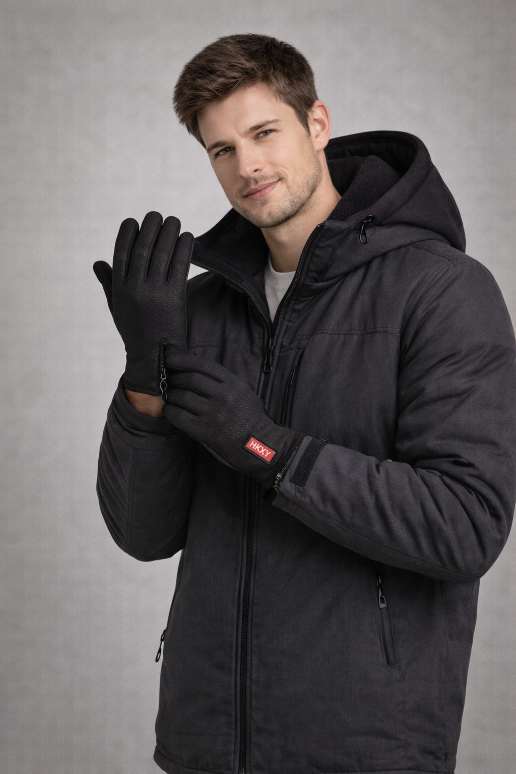 Unisex Winter Gloves – Warm Non-Slip Touchscreen Outdoor Gloves