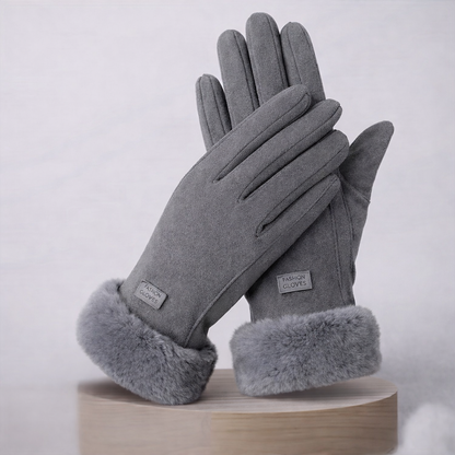 Women’s Winter Touchscreen Gloves – Warm Plush Lined