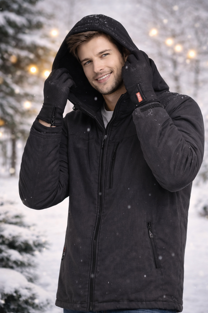 Unisex Winter Gloves – Warm Non-Slip Touchscreen Outdoor Gloves